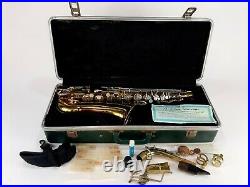 Vintage Selmer Bundy Alto Saxophone Sax Brass with Hard Case