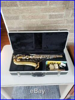 Vintage Selmer Bundy USA Alto Sax Saxophone Excellent Condition 1970's