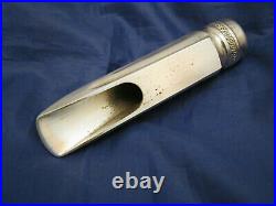 Vintage Selmer Metal Alto Sax. Mouthpiece D Lay In Excellent Condition