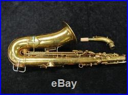 WOW! 1901 EARLY Vintage CG Conn Wonder Improved Alto Sax Serial # 4746