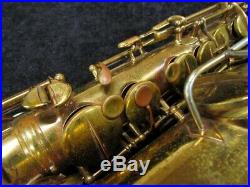 WOW! 1901 EARLY Vintage CG Conn Wonder Improved Alto Sax Serial # 4746