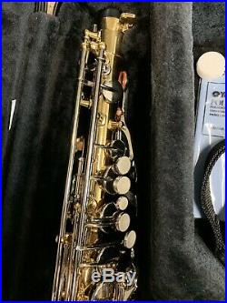 YAMAHA ADVANTAGE Alto Sax withBackpack Case! NEW! MAKE AN OFFER