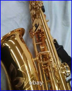 YAMAHA Alto Saxophone Sax YAS-62S High F# With G1 Neck & Selmer S80 & Hard Case