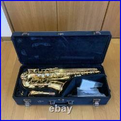 YAMAHA Alto Saxophone Sax YAS-62 & Hard Case Tested Working Used