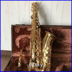 YAMAHA YAS-32 Alto Sax Saxophone With Case Gold Maintained 1 year ago Used FedEx