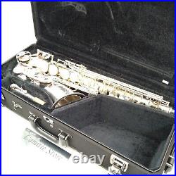 YAMAHA YAS-62S Silver Alto Saxophone Sax Maintained YAS62S 62 S Japan Beautiful