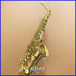 YAMAHA YAS 62 Alto Sax Saxophone Gold lacquer with Case NEW