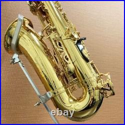 YAMAHA YAS 62 Alto Sax Saxophone Gold lacquer with Case NEW