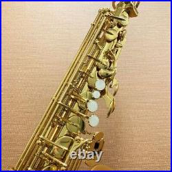 YAMAHA YAS 62 Alto Sax Saxophone Gold lacquer with Case NEW