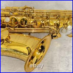 YAMAHA YAS-62 Alto Saxophone Sax Key Operation Confirmed with case, mouthpiece