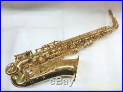 YAMAHA YAS-62 II YAS62II Alto Saxophone Sax With Strap Serviced Tested Used Ex++