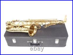 YANAGISAWA A-500 Alto Sax Saxophone Vintage Gold lacquer Maintained Made in 1978