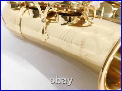 YANAGISAWA A-500 Alto Sax Saxophone Vintage Gold lacquer Maintained Made in 1978