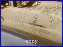 YANAGISAWA A-500 Alto Sax Saxophone Vintage Gold lacquer Maintained Made in 1978