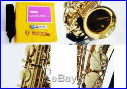 YANAGISAWA Alto Saxophone Sax A-900 A900 Overhauled Tested With Hard Case Ex++