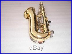 Yamaha YAS-200AD Alto Saxophone with Case & Accessories Sax Exc Condition