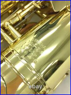 Yamaha YAS-24 Alto Saxophone Sax Gold Lacquer with Hard Case