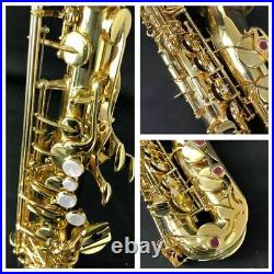 Yamaha YAS-32 Alto Sax Saxophone Musical Instrument Trumpet Used From Japan