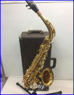 Yamaha YAS-875 Saxophone Alto Sax Gold Lacquered With SELMER S80 Mouthpiece F/S