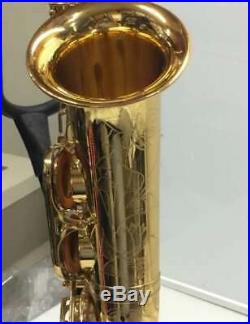 Yamaha YAS-875 Saxophone Alto Sax Gold Lacquered With SELMER S80 Mouthpiece F/S