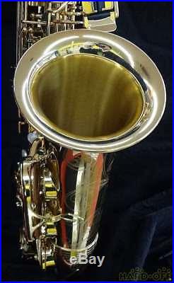 Yanagisawa A-WO10 AWO10 Alto Saxophone Sax With Case Mouthpiece Japan Used Ex++