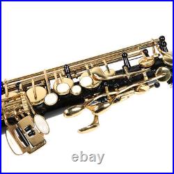 (black)Alto Sax Electrophoresis Alto Brass Saxophone E Flat For Birthday